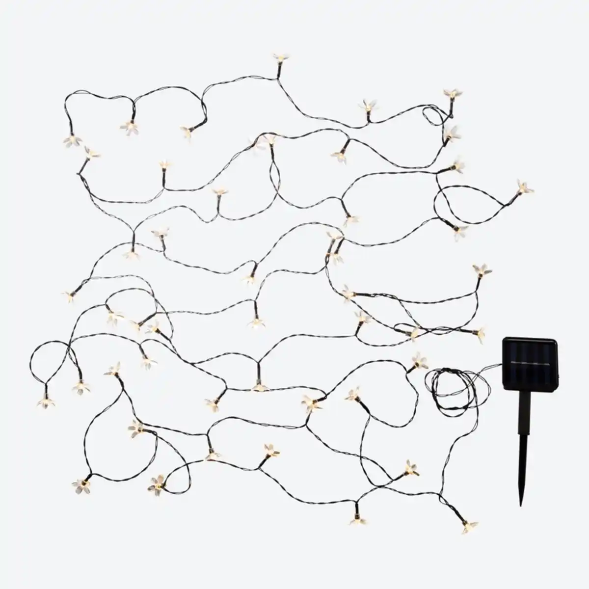 Bild 2 von Solar-Lichterkette "Blumen", ca. 8,35 m