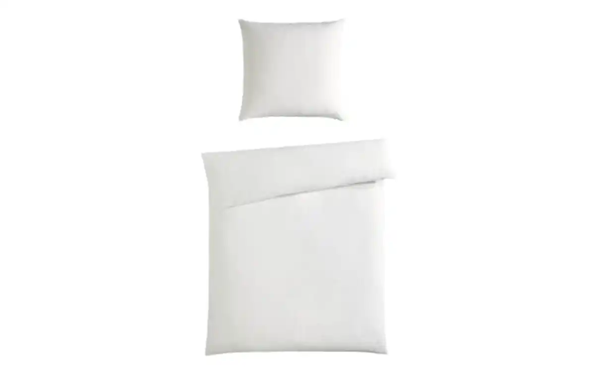 Bild 1 von Bettwäsche Musselin, weiß, 155 x 220 cm