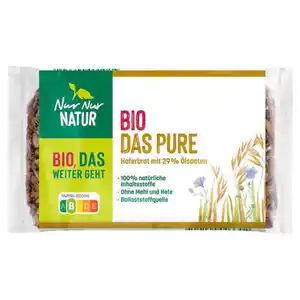 NUR NUR NATUR Bio-Haferbrot Das Pure 300 g, Natur