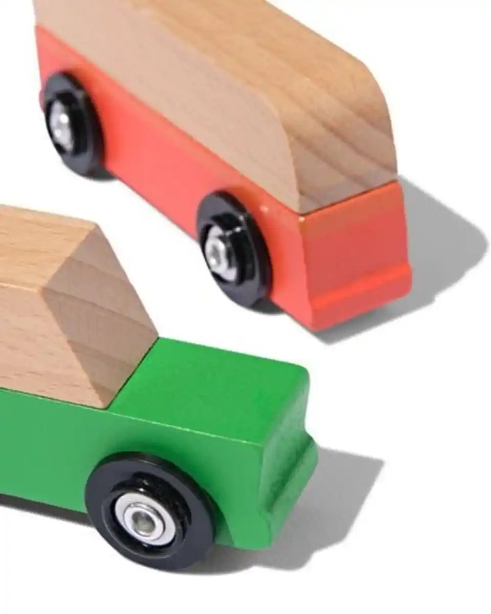Bild 3 von Holzauto-Set – 6 Stück