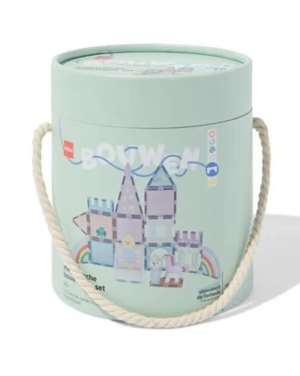 Bild 1 von Magnetische Baufliesen, Schloss, 20-teilig