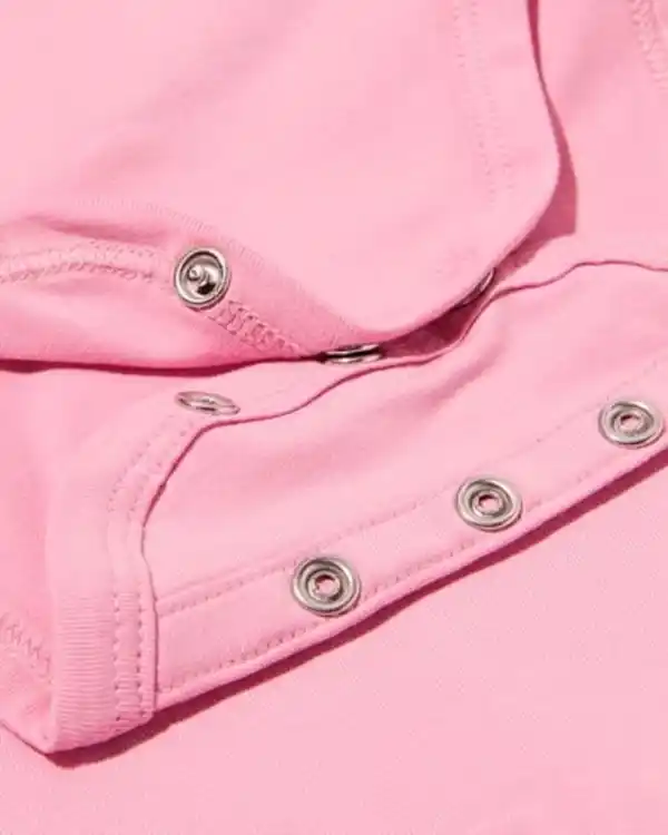 Bild 3 von Mitwachsender Baby-Strampler rosa