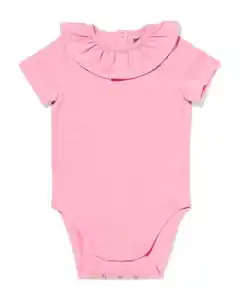 Mitwachsender Baby-Strampler rosa