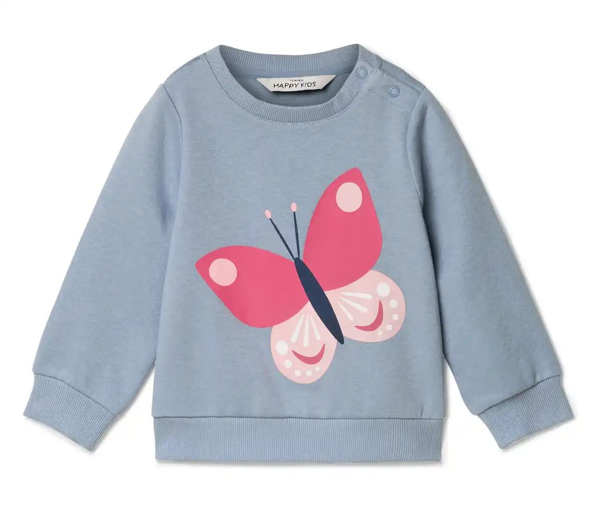 Bild 1 von Kinder-Sweatshirt mit angerauter Innenseite, Schmetterling