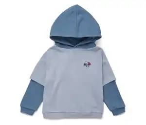 Kinder-Hoodie mit angerauter Innenseite