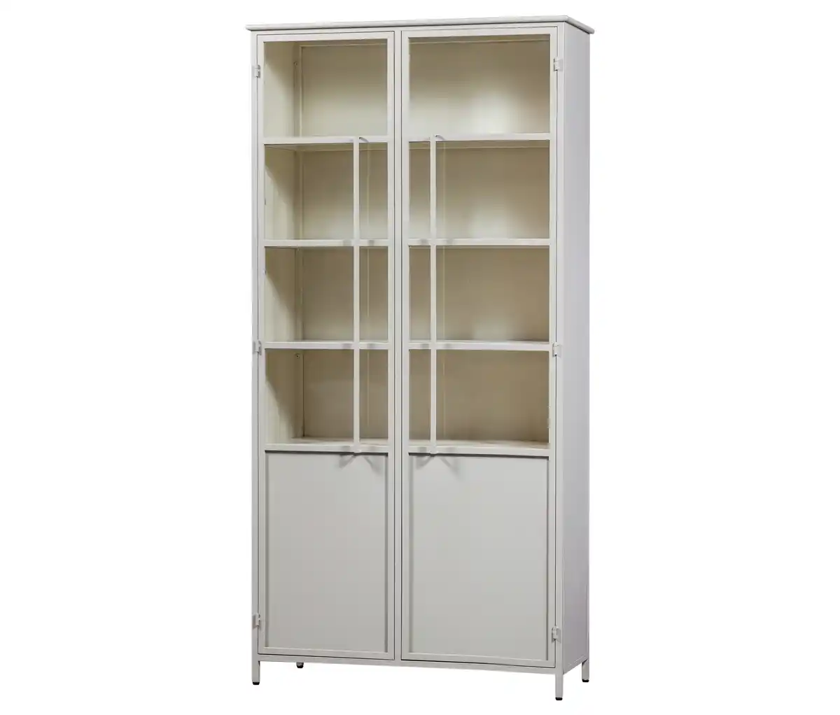 Bild 1 von WOOOD XL-Metall-Vitrine »Exhibit«, 2-türig, sand