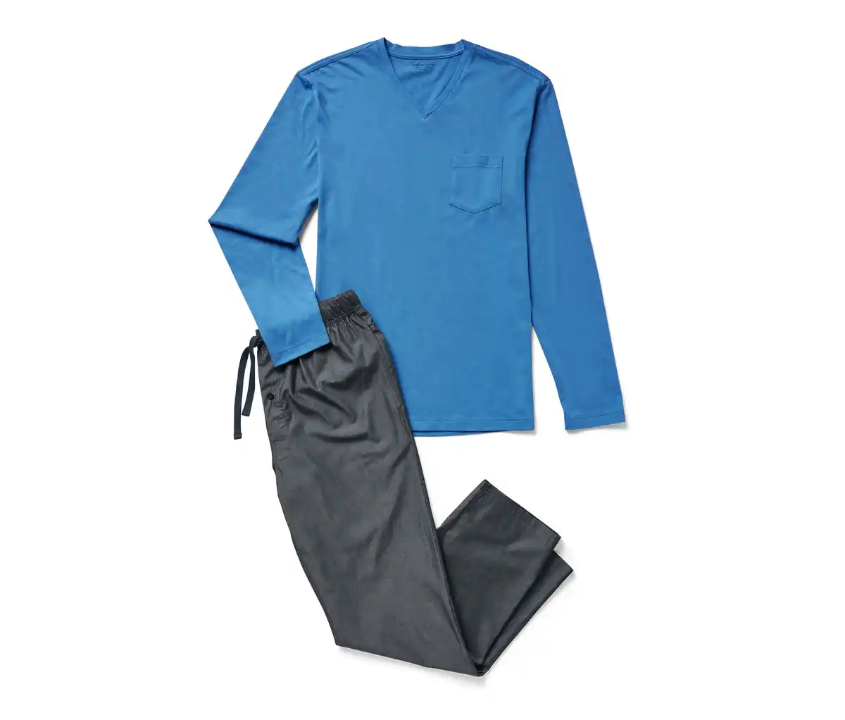 Bild 1 von Pyjama mit gewebter Hose