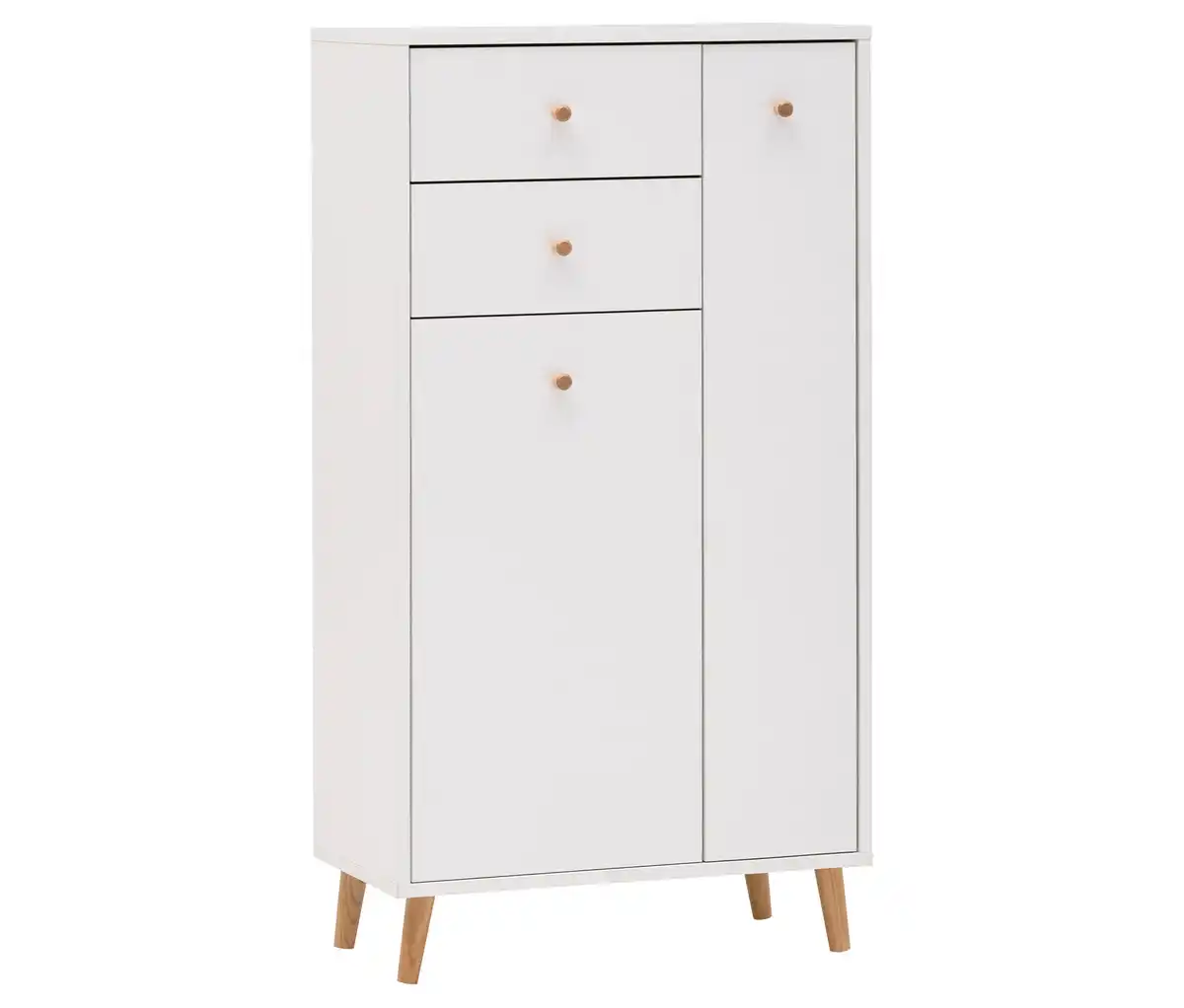 Bild 1 von Highboard »Bjarne«, matt weiß