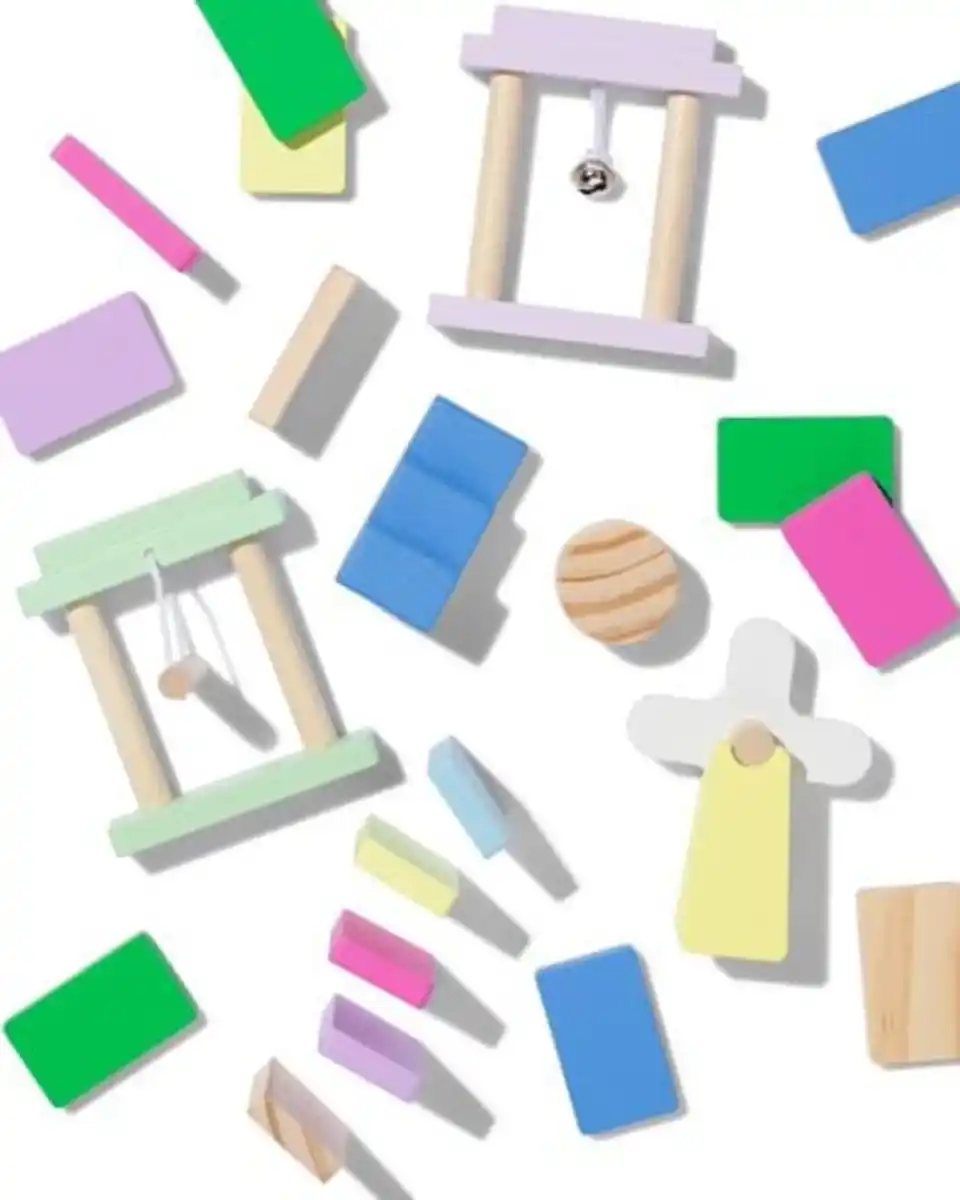 Bild 2 von Dominoset, Holz, 88-teilig