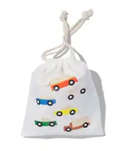 Holzauto-Set – 6 Stück