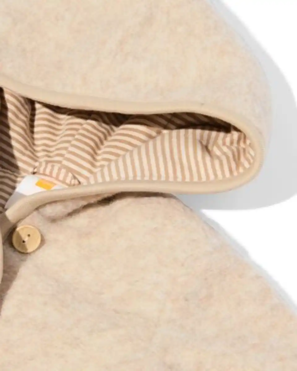 Bild 4 von Newborn-Jacke mit Wolle sandfarben