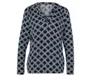 Bild 1 von Bedrucktes Blusenshirt, blau-weiß