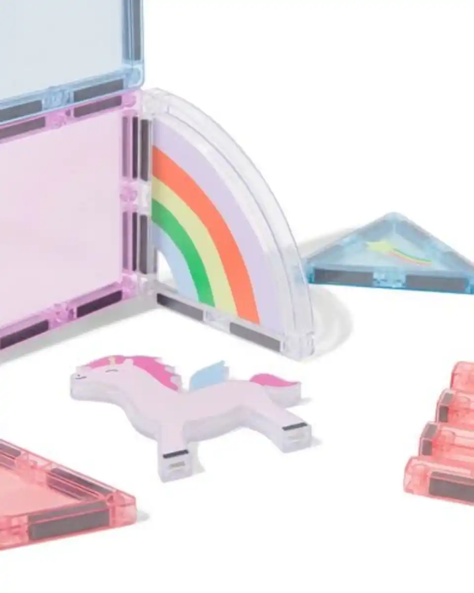 Bild 3 von Magnetische Baufliesen, Schloss, 20-teilig