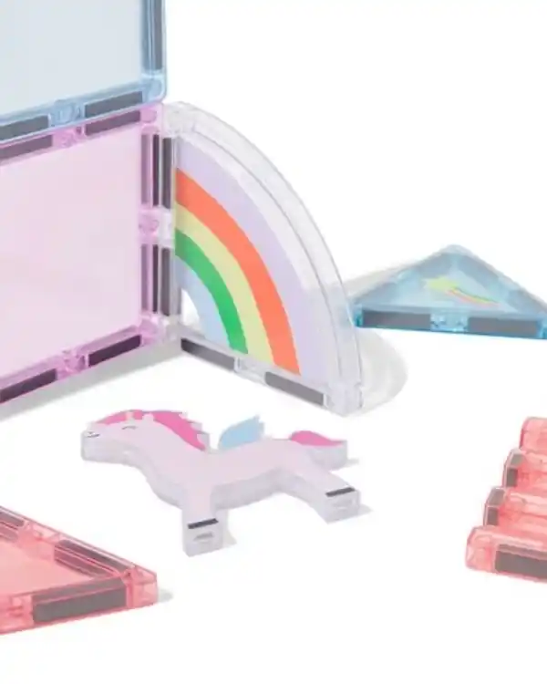 Bild 3 von Magnetische Baufliesen, Schloss, 20-teilig