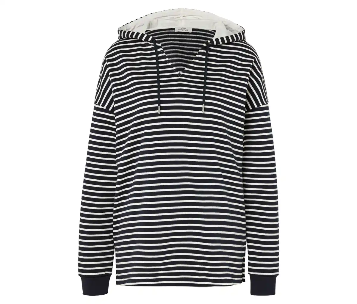 Bild 1 von Hoodie, dunkelblau gestreift