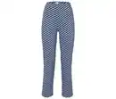 Bild 1 von Stretchhose, blau-weißer Alloverprint