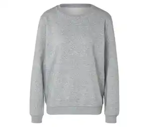 Sweatshirt, grau meliert