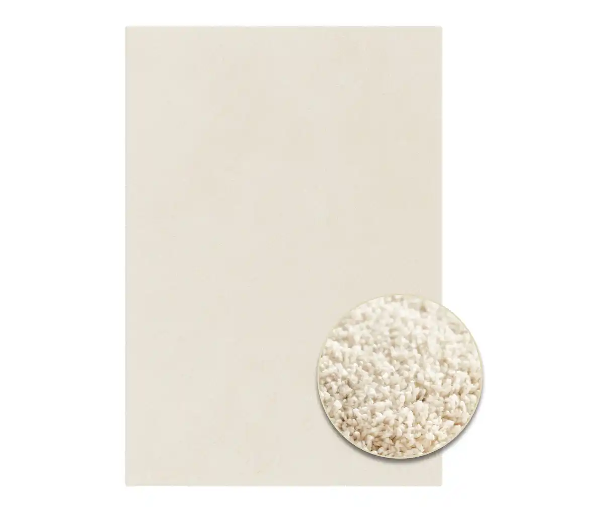 Bild 1 von Teppich »Mellow«, wollweiß, 160 x 230 cm