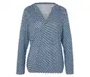 Bild 1 von Bedrucktes Blusenshirt, dunkelblau-blau-weiß