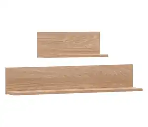 2 Regale »Visby«, Eichen-Dekor