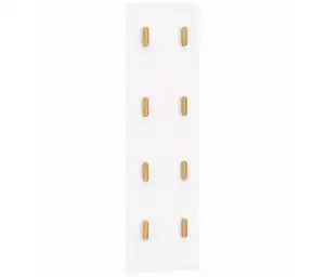 Hakenpaneel »Bjarne«, matt weiß