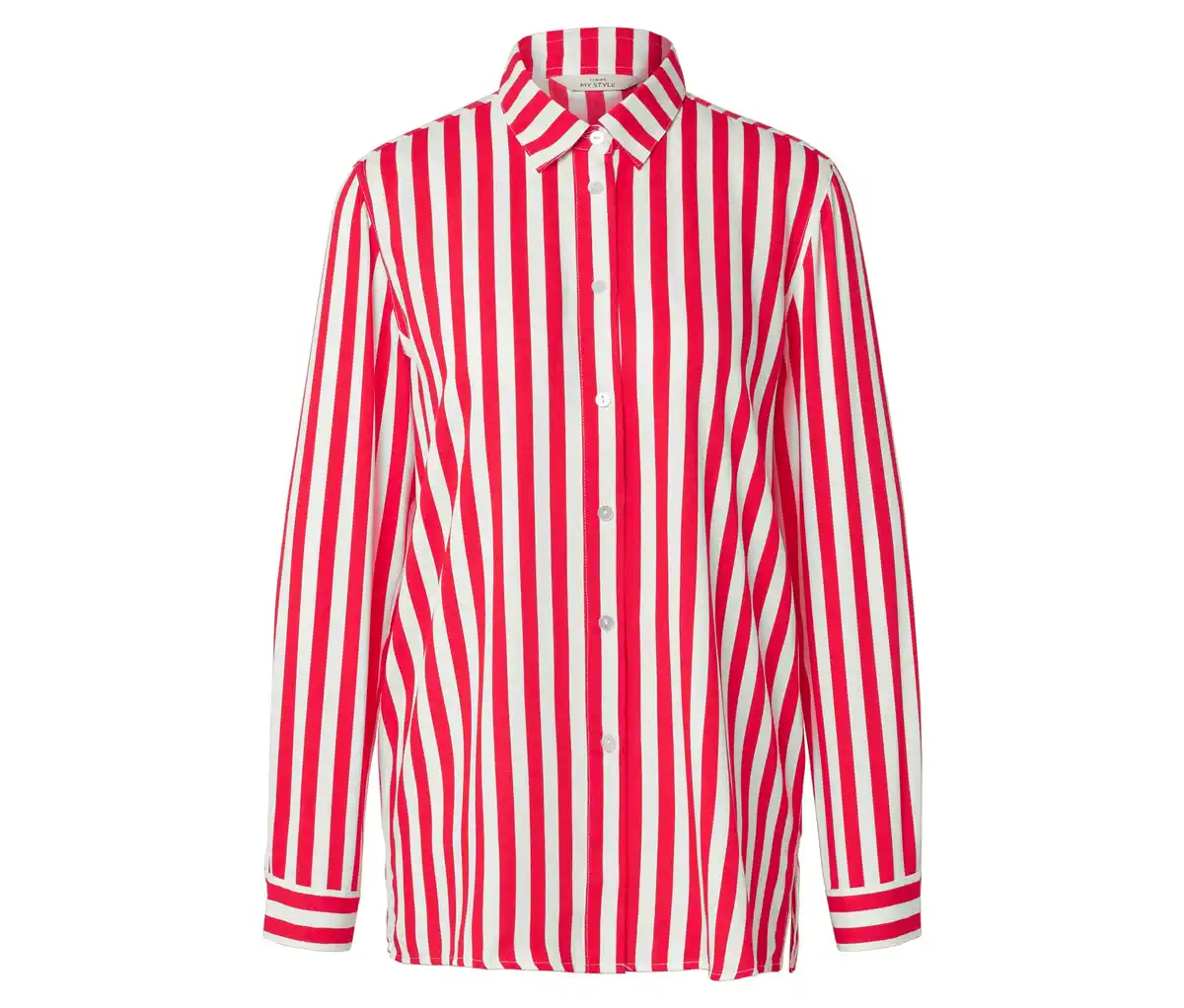 Bild 1 von Gestreifte Bluse, rot