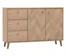 Bild 1 von Sideboard »Visby«, Eichen-Fischgräten-Dekor