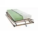 Bild 1 von FAN Matratzenset, 2-teilig, H2, 5-Zonen, Höhe ca. 19 cm, 90x200 cm, Textiles Vertrauen - Oeko-Tex®, Härtegradauswahl, Über- und Sondergrößen erhältlich, Bezug abnehmbar/waschbar, Ober- Unterse