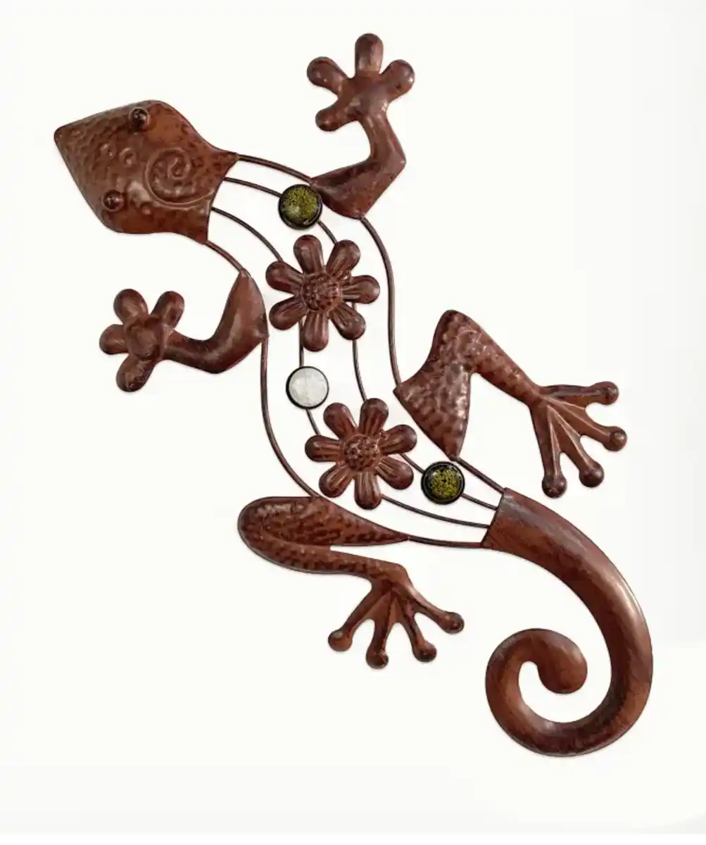 Bild 1 von Wanddeko aus Metall, dunkelbraun