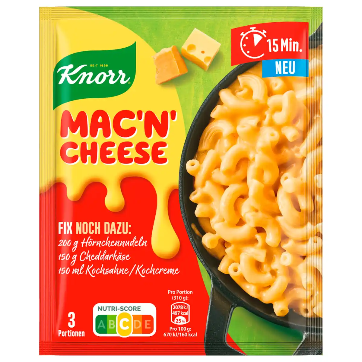 Bild 1 von Knorr Fix Mac & Cheese 36g
