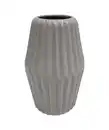 Bild 1 von Rautenförmige Keramikvase, grau