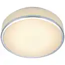 Bild 1 von Markslöjd Led-Deckenleuchte Global, Weiß, rund,rund, 21x7x21 cm, ohne Chemie, Lampen & Leuchten, LED Beleuchtung, LED-Deckenleuchten