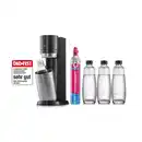 Bild 1 von SodaStream Wassersprudler Duo Titan Mega-Pack, Titan, Kunststoff, Glas, 44 cm, Küchengeräte, Wasseraufbereitung, Wassersprudler