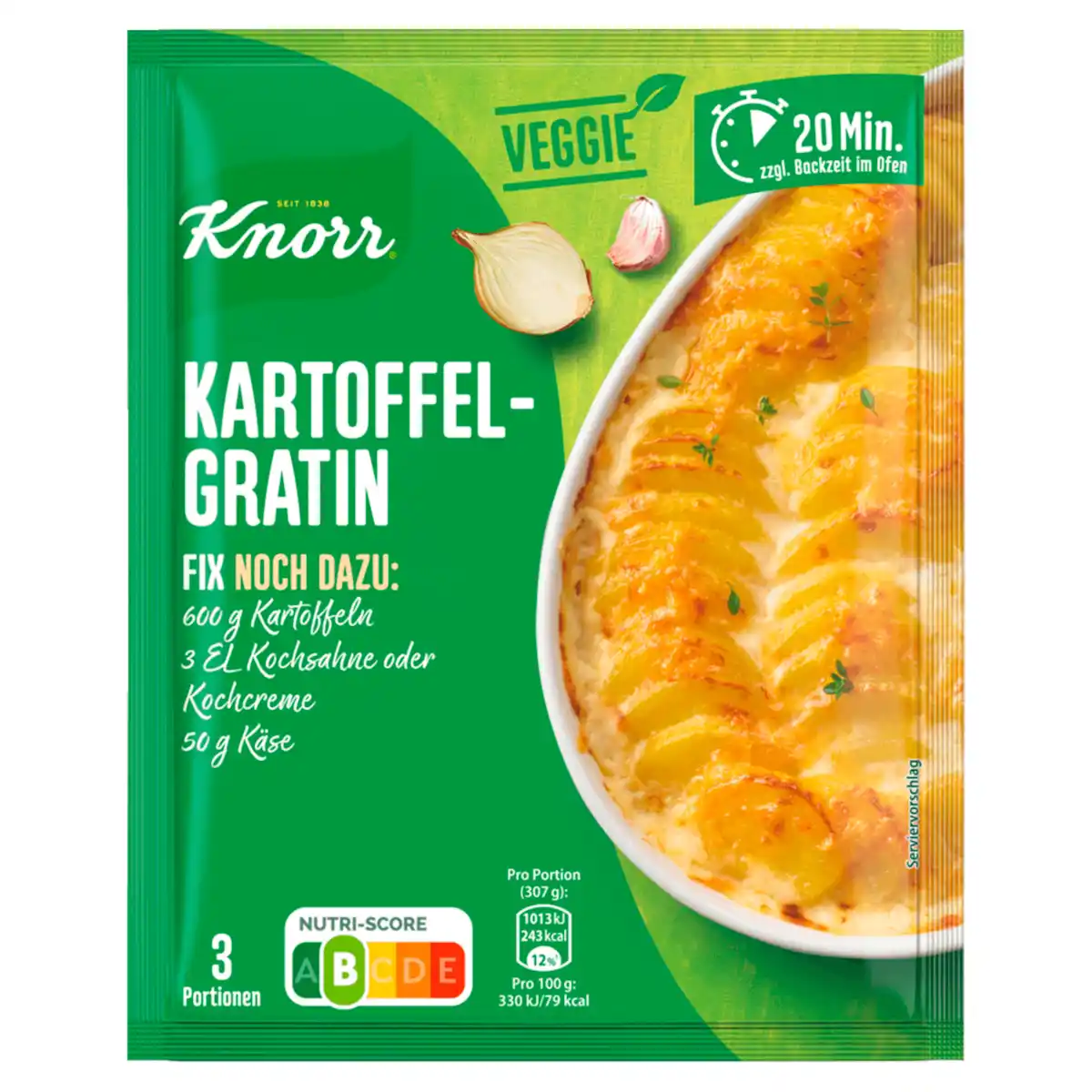 Bild 1 von Knorr Fix Kartoffel-Gratin 37g