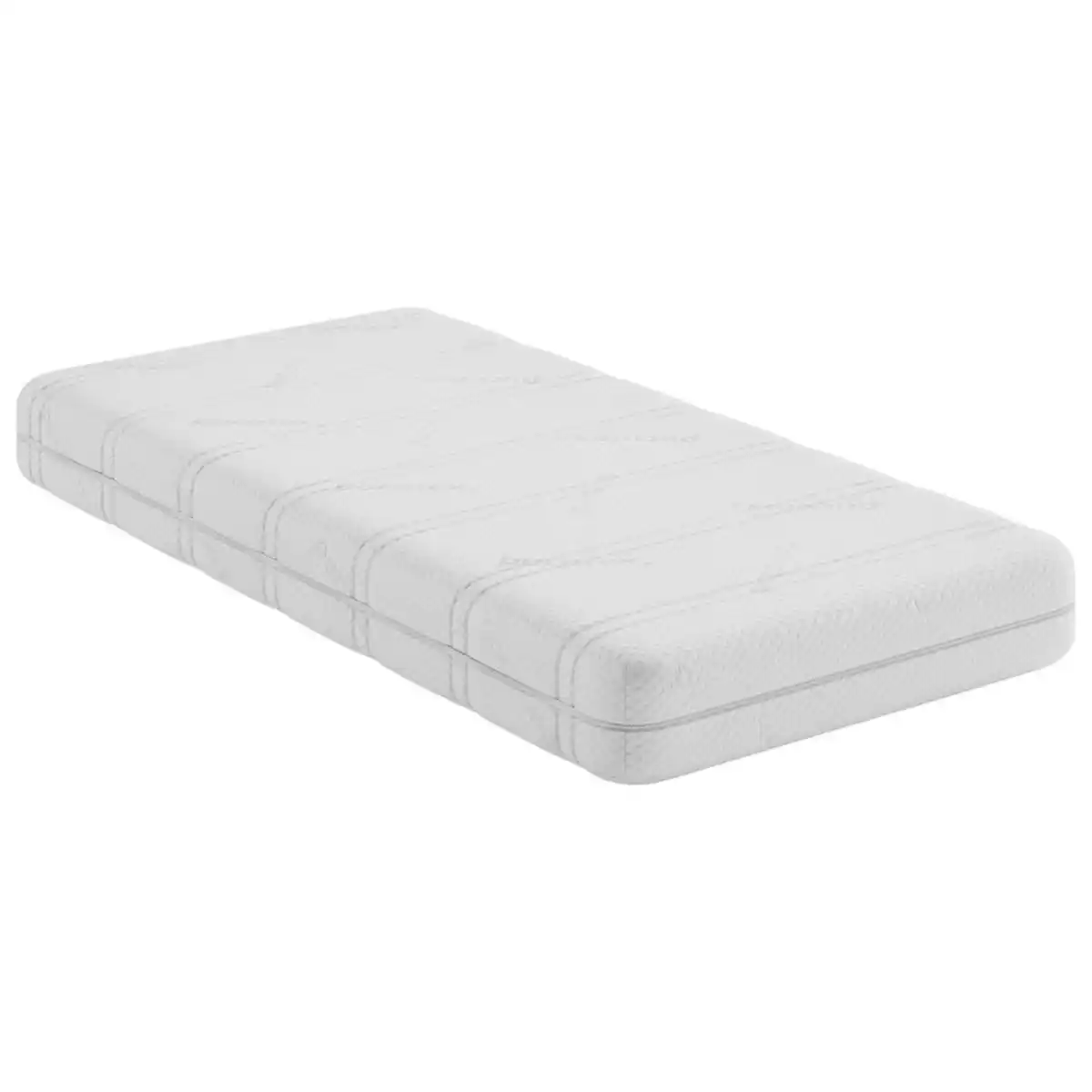 Bild 1 von Livetastic Kindermatratze Nubi, Weiß, Textil, Füllung: Schaumstoff, Latex, 70x140 cm, Bezug abnehmbar/waschbar, für Hausstauballergiker geeignet, antibakteriell, alternative Größen erhältlich,