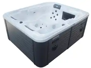 Whirlpool Adria Outdoorpool Grauweiß ca. 208x175x90cm