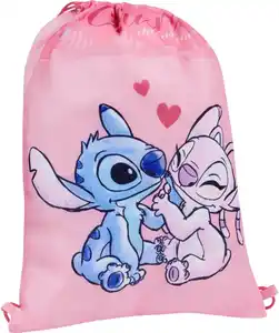 Sportbeutel, rosa bedruckt