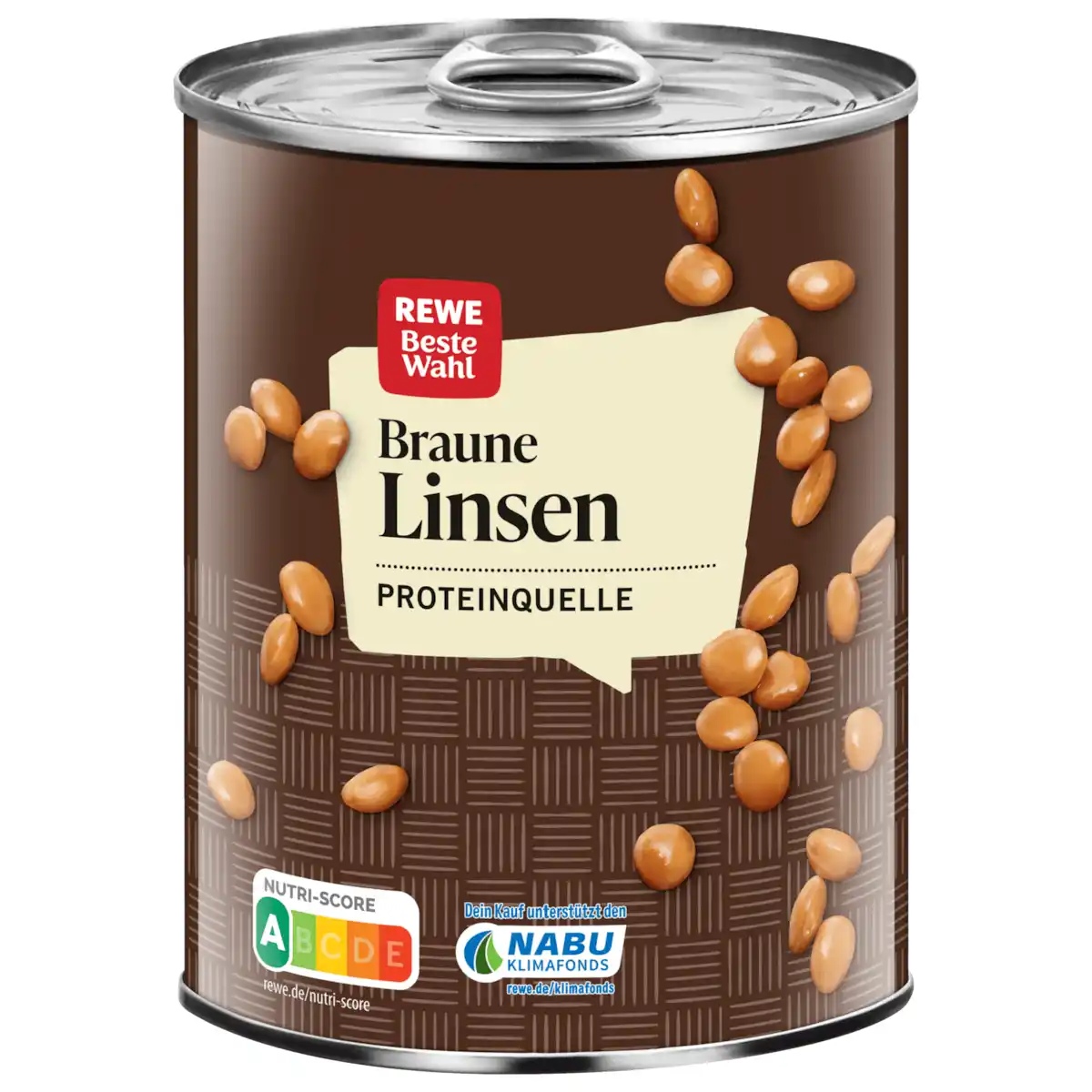 Bild 1 von REWE Beste Wahl Braune Linsen 265g