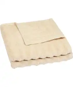 Handtücher mit Streifenstruktur, Beige