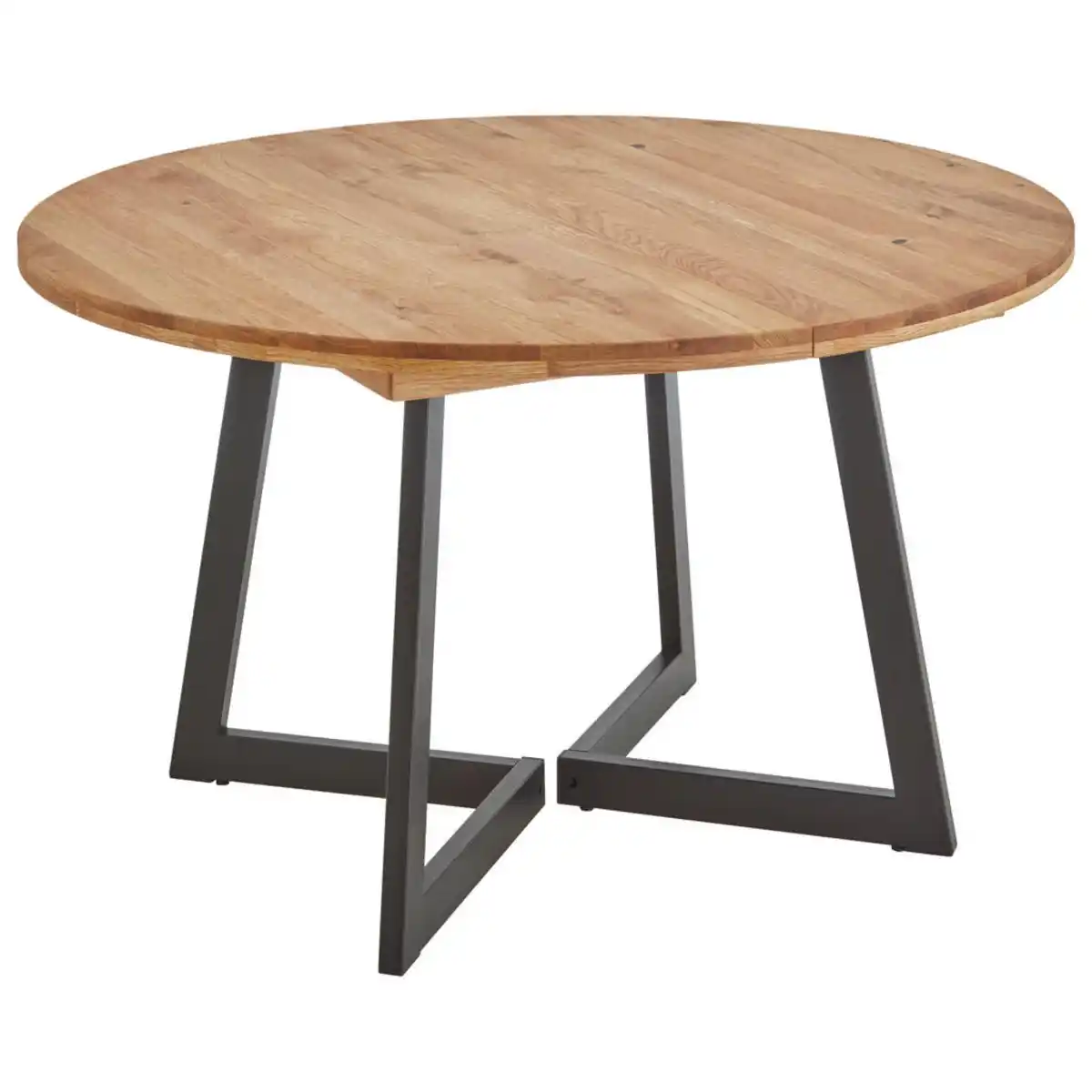 Bild 1 von Linea Natura Esstisch, Eiche, Holz, Eiche, massiv, rund, eckig, 110x75x110-170 cm, ausziehbar, Esszimmer, Tische, Esstische, Esstische ausziehbar