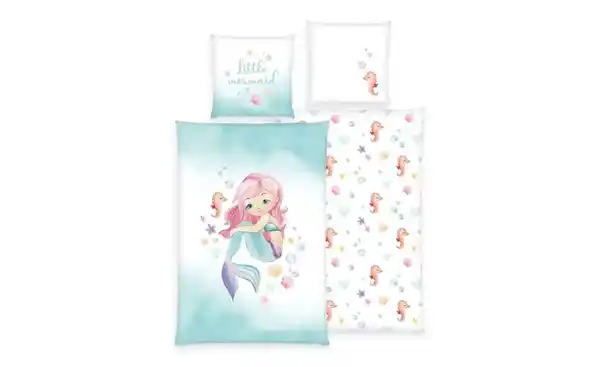 Bild 2 von Herding Bettwäsche-Set Little mermaid