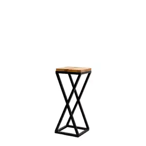 Blumenständer Schwarz, Schwarz