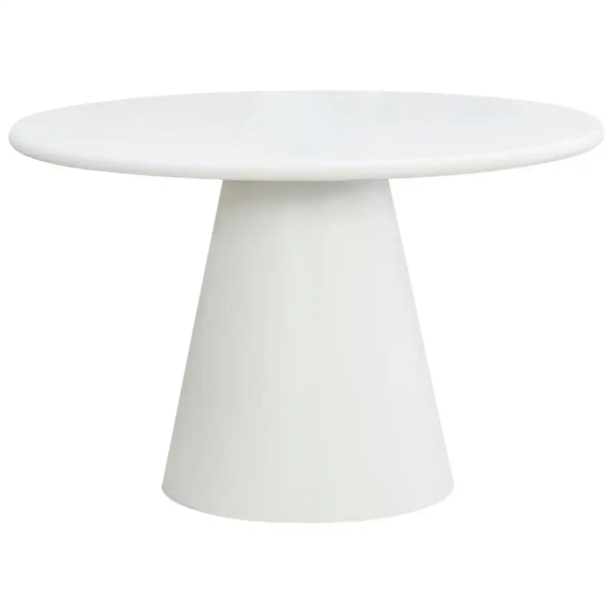 Bild 1 von Ambia Home Esstisch, Weiß, Holzwerkstoff, rund, konisch, 120x76x120 cm, Esszimmer, Tische, Esstische