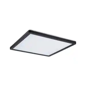 LED-Paneel Atria Shine in Schwarz max. 16 Watt, Schwarz