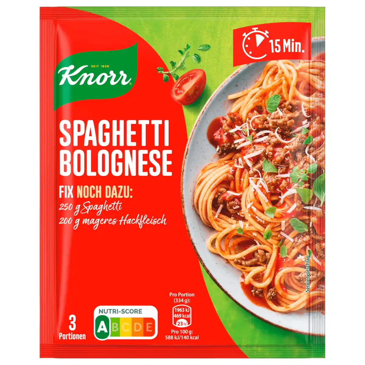Bild 1 von Knorr Fix Spaghetti Bolognese 40g