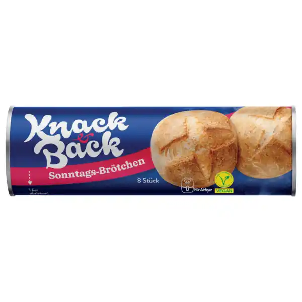 Bild 1 von Knack & Back Sonntagsbrötchen 400g