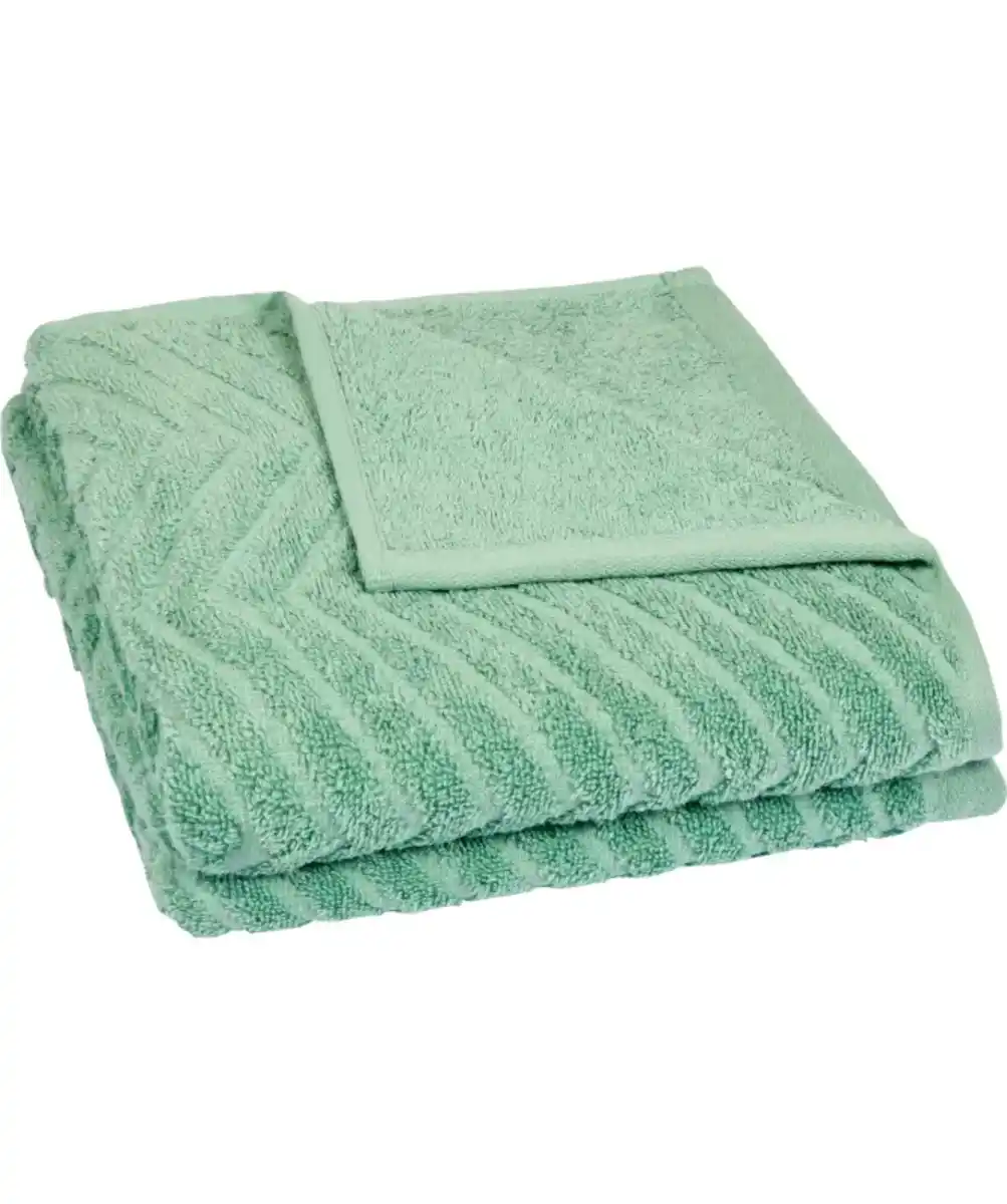 Bild 1 von Handtücher Zickzackmuster, grün