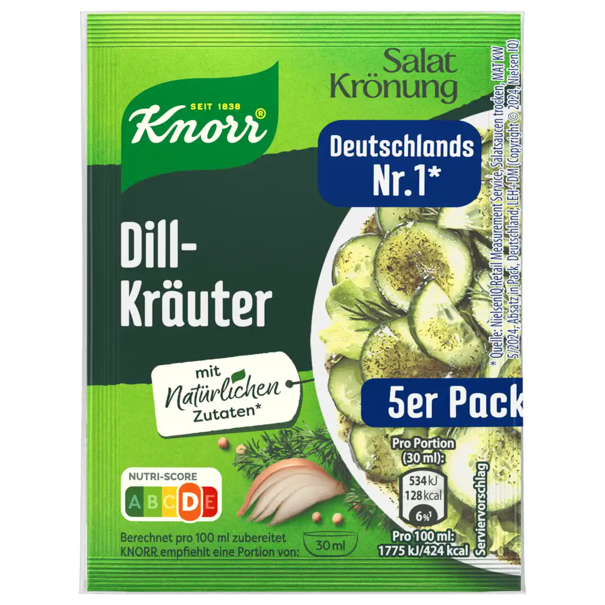 Bild 1 von Knorr Salatkrönung Dill Kräuter Dressing 45g