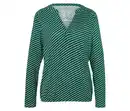 Bild 1 von Bedrucktes Blusenshirt, grün-dunkelblau-weiß