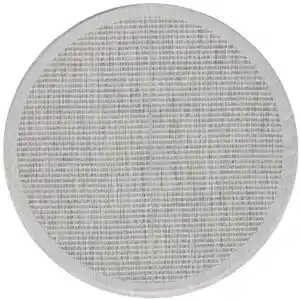 Novel Outdoorteppich Giza, Grau, Textil, Uni, rund, Oeko-Tex® Standard 100, pflegeleicht, Teppiche & Böden, Teppiche, Outdoorteppiche